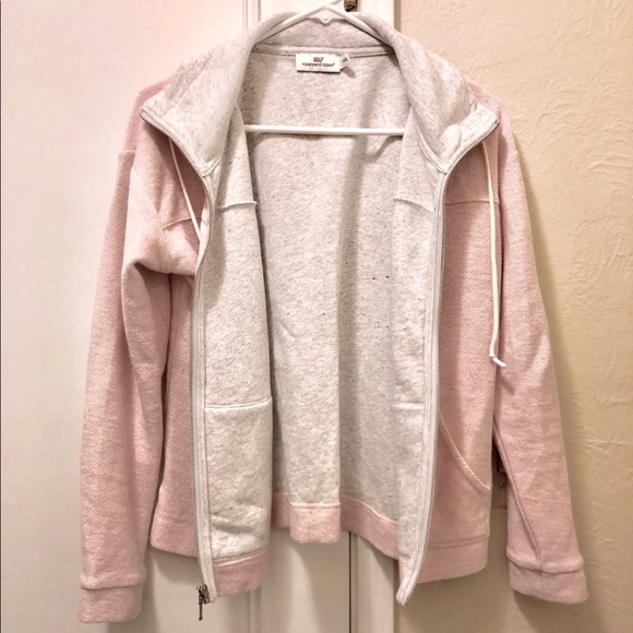 Vineyard Vines Pink Jacket coat full zip up - Picture 7 of 7